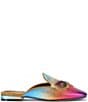 Kurt Geiger London Embroidered Sunset Ombre Flat Mules - Image 2
