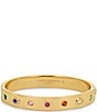 Kurt Geiger London Evil Eye Bangle Bracelet, Color:Gold/Multi - Image 1