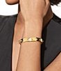 Kurt Geiger London Evil Eye Bangle Bracelet, Color:Gold/Multi - Image 3