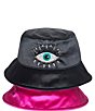 Kurt Geiger London Evil Eye Crystal Embellished Bucket Hat, Color:Black - Image 6