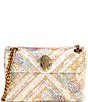 Color:Cream - Image 1 - Fabric Kensington Mini Stone Crossbody Bag