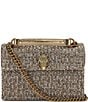 Kurt Geiger London Fabric Medium Kensington Rhinestone Crossbody Bag - Image 1