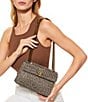 Kurt Geiger London Fabric Medium Kensington Rhinestone Crossbody Bag - Image 2