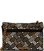 Kurt Geiger London Fabric Mini Kensington Crystal Crossbody Bag, Color:Charcoal - Image 2