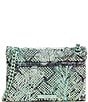 Color:Pale Green - Image 2 - Fabric Rhinestone Sea Mini Kensington Crossbody Bag
