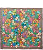 Kurt Geiger London Floral Silk Square Scarf - Image 2