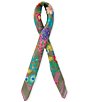 Kurt Geiger London Floral Silk Square Scarf - Image 3