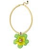 Kurt Geiger London Floral Statement Collar Necklace - Image 1