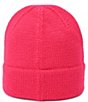 Kurt Geiger London Fuzzy Heart Beanie, Color:Fuchsia - Image 2