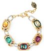 Kurt Geiger London Gemstone Link Line Bracelet - Image 1