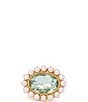 Kurt Geiger London Gemstone Pearl Cocktail Ring - Image 2