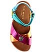 Color:Pink Multi - Image 5 - Girls' Kensington Espadrille Sandals (Youth)