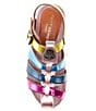 Color:Pink Multi - Image 5 - Girls' Kensington Leather Fisherman Sandals (Youth)