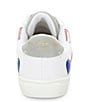 Color:White - Image 3 - Girls' Lane Love Heart Detail Leather Lace-Up Sneakers (Toddler)