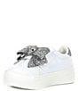 Color:White - Image 4 - Girls' Laney Bow Sneakers (Toddler)