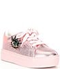 Color:Pink - Image 1 - Girls' Laney Eye Metallic Sneakers (Infant)