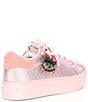 Color:Pink - Image 2 - Girls' Laney Eye Metallic Sneakers (Infant)