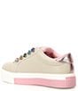 Color:Winter White - Image 3 - Girls' Liviah Jewel Love Sneakers (Youth)