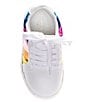 Color:White - Image 5 - Girls' Mini Lane Stripe Sneakers (Infant)