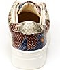 Color:Brown Snake - Image 3 - Girls' Mini Liviah Snake Print Sneakers (Youth)