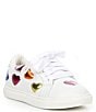 Color:White - Image 1 - Girls' Mini Love Leather Lace-Up Sneakers (Infant)
