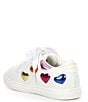 Color:White - Image 3 - Girls' Mini Love Leather Lace-Up Sneakers (Infant)