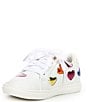Color:White - Image 4 - Girls' Mini Love Leather Lace-Up Sneakers (Infant)