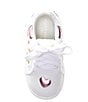 Color:White - Image 5 - Girls' Mini Love Leather Lace-Up Sneakers (Infant)