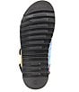 Color:Black Multi - Image 6 - Girls' Mini Orson Quilted Leather Sandals (Youth)
