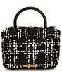 Kurt Geiger London Handle Mini Kensington Bag, Color:Black/White - Image 2