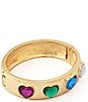 Kurt Geiger London Heart Stone Bangle Bracelet - Image 2