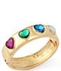 Kurt Geiger London Heart Stone Bangle Bracelet - Image 3