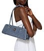 Kurt Geiger London Kensington Banger Suede Shoulder Bag - Image 2