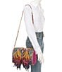 Kurt Geiger London Kensington Boston Fringe Satchel Bag, Color:Multi - Image 4