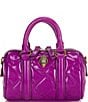 Kurt Geiger London Kensington Boston XS Satchel Bag, Color:Violet - Image 1