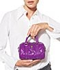 Kurt Geiger London Kensington Boston XS Satchel Bag, Color:Violet - Image 5