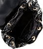 Kurt Geiger London Kensington Croc Backpack, Color:Black - Image 3