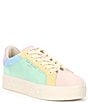 Color:Other - Image 1 - Kensington Cupsole Suede Lace up Sneakers