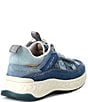 Color:Navy - Image 2 - Kensington Denim Patchwork Sneakers