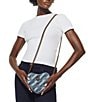 Kurt Geiger London Kensington Denim Heart Crossbody Bag - Image 2