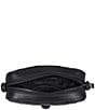 Kurt Geiger London Kensington Drench Black Quilted Leather Small Camera Crossbody Bag, Color:Black - Image 3