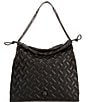 Color:Black - Image 1 - Kensington Drench Drawstring Bucket Bag
