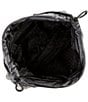 Color:Black - Image 3 - Kensington Drench Drawstring Bucket Bag