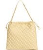 Color:Cream - Image 2 - Solid Kensington Drench Drawstring Tote Bag
