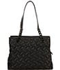 Color:Black - Image 2 - Kensington Drench Quilted Tote Bag