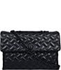 Color:Black - Image 1 - Kensington Drench Quilted XXL Shoulder Bag