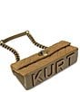 Kurt Geiger London Kensington Suede East-West Kurt Shoulder Bag - Image 4