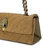 Kurt Geiger London Kensington Suede East-West Kurt Shoulder Bag - Image 5