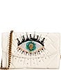 Color:Natural - Image 1 - Kensington Eye Wallet Crossbody Bag