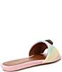 Color:Multi - Image 2 - Kensington Flat Pastel Rainbow Sandals